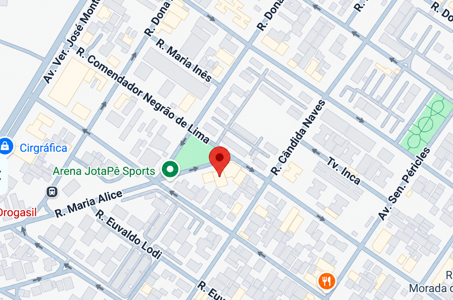 Mapa da Rua Maria Alice, 420, em Goiânia